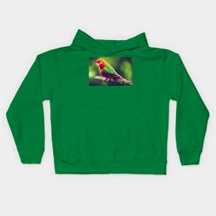 Fantasy Parrot Kids Hoodie